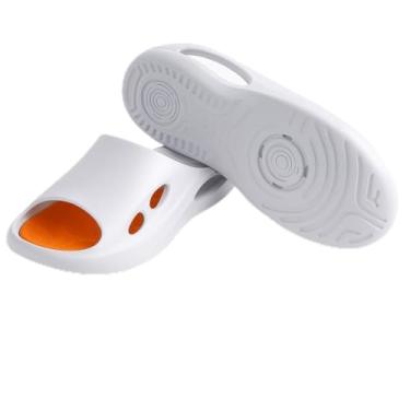 Imagem de CORFLY Chinelo Masculino EVA Macio Ortopédico Nuvem com Função de Drenagem Leve e Confortável (LARANJA, Adulto, 43, Numérico, BR)