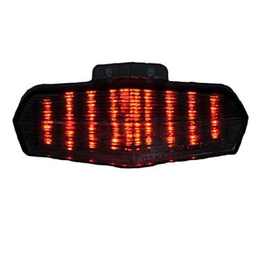 Imagem de Lente fumê luzes traseiras de LED para motocicleta, luz traseira de freio com indicadores de luz de seta integrados para 02-07 DUCATI749, DUCATI 999, Multistrada