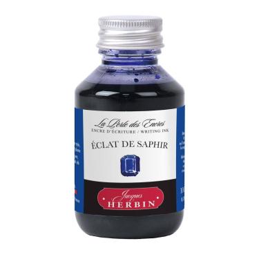 Imagem de Tinta de caneta-tinteiro Jacques Herbin ECLAT De Saphir 100mL