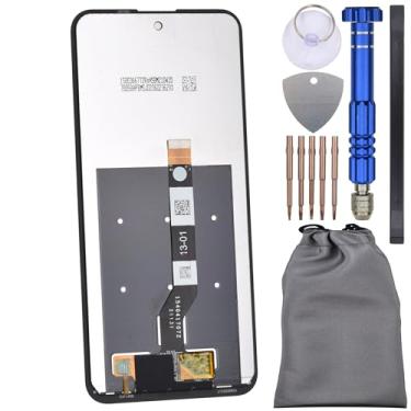 Imagem de Tela de reposição IPS LCD para Nokia X20 preta para montagem de tela tamanho 6,67