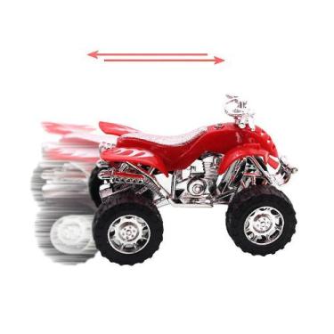Imagem de Brinquedo de motocicleta de praia Puxar para trás Diecast Motorcycle E