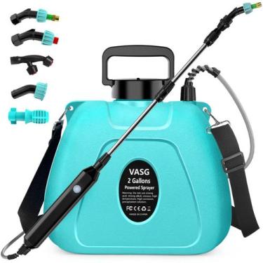 Imagem de Pulverizador de jardim alimentado por bateria VASG 8L com 5 bicos 3h