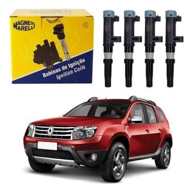 Imagem de Bobina Ignição Marelli Duster 1.6 16v K4m 2012 A 2016 - Magneti Marell