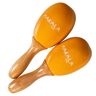 Imagem de Kala MaKala por Kala Maracas Médio – Par de instrumentos de percussão amarelo