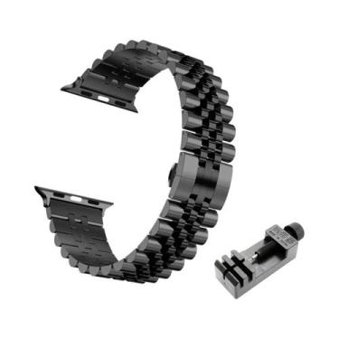 Imagem de Pulseira De Substituição De Metal Aço 49mm 46mm 44mm 38mm 42mm Para Ap
