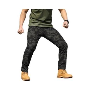 Imagem de Calças Táticas Camufladas Slim Fit Impermeáveis E Respiráveis Para Tre