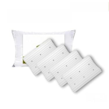 Imagem de Travesseiro Cervical, Travesseiro Cervical AnatôMico OrtopéDico, 52cm×38cm(4 TRAVESSEIRO CERVICAL)