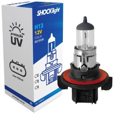 Imagem de Lâmpada Halógena Shocklight Standart H13 60/55 Watts 12v -SL-120013