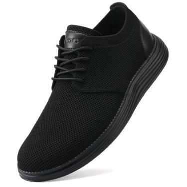 Imagem de Sapatos: VILOCY, moda, tênis, casuais, masculinos, pretos, US10, UE-43