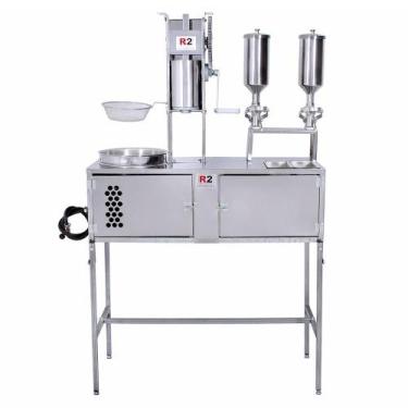 Imagem de Mesa de Churros R2 Completa com Masseira de Base com 2 Doceiras