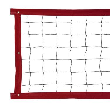 Imagem de Rede De Vôlei Colorida Evo Sports 9 Metros Vermelho/Preto