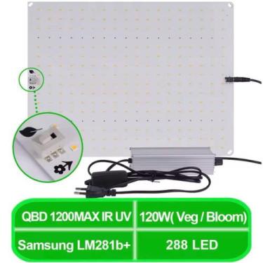 Imagem de Quantum Board 1200 Samsung Lm281b 288 Leds Vegbloom 120w Cor Da Luz Fu
