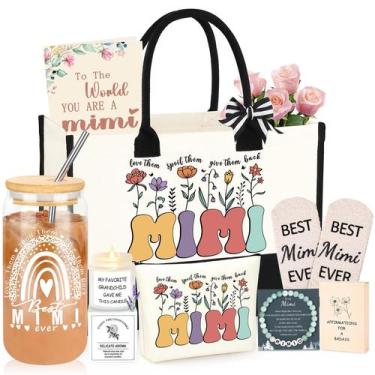Imagem de Sacola DOGMEM Mimi, conjunto de presente com 8 itens para a vovó