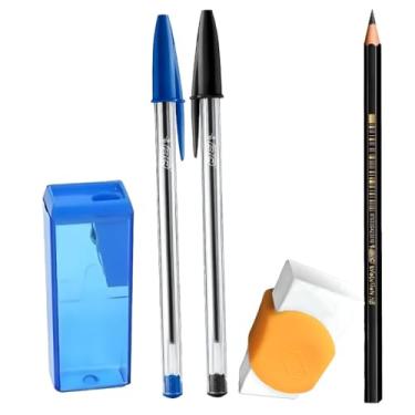 Imagem de KIT BIC MATERIAL ESCOLAR COMPLETO VOLTA ÀS AULAS CANETA BIC DURABILIDADE ELEGÂNCIA OFERTA IMBATÍVEL