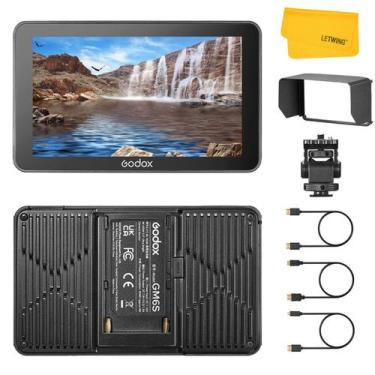 Imagem de Monitor de câmera Godox GM6S 4K HDMI de 5,5 polegadas Ultra Bright