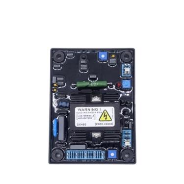 Imagem de 1 peça SX460 AVR Gerador Automático Regulador de Voltagem Placa de Tensão Estabilizadores de Grupo Gerador de Energia (Capacitor Vermelho)
