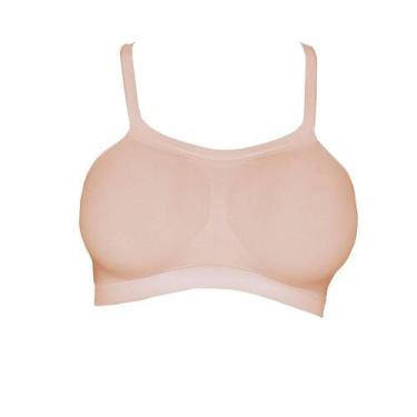 Imagem de Sutiã Top Hanes Bandini Sem Costura H299 Rosé - GG, Rosé, GG