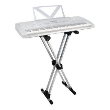 Imagem de Suporte Pedestal Estante Em X Profissional Teclado E Dj 40kg - ASK