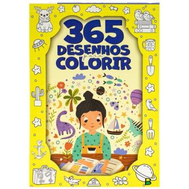 Imagem de Livro - 365 Desenhos para Colorir PAD