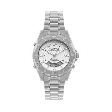 Imagem de Relógio Technos Skydiver Prata Masculino Wt2050Ae/1B