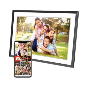 Imagem de Moldura Digital WiFi De 10,1 Polegadas HD 1280x800 IPS Moldura De Foto