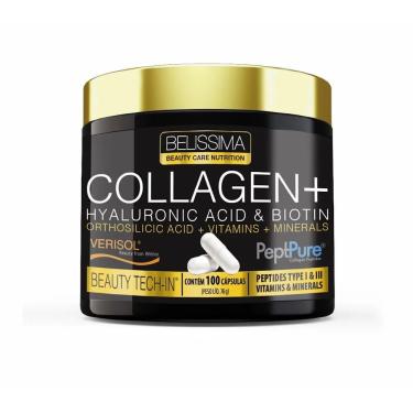 Imagem de Collagen Hyaluronic  120 Caps - Belissima