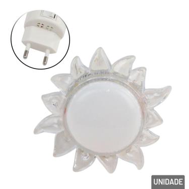 Imagem de Luminária de Tomada Bivolt Sol - Tudo em Caixa