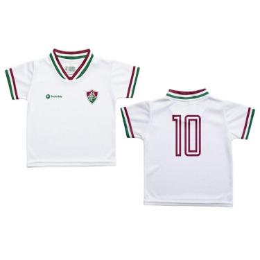 Imagem de Camiseta Bebê Fluminense Branca Oficial - Torcida Baby