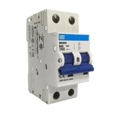 Imagem de Minidisjuntor bipolar -b-40a mdwh weg