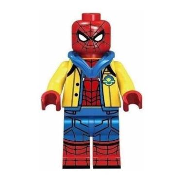 Imagem de Boneco Blocos De Montar Homem Aranha Peter Parker