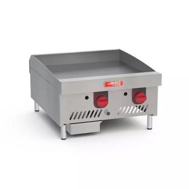 Imagem de Chapa de Fritura a Gás Modelo Exportação 61cm 24" - RED Chameleon