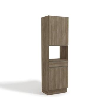 Imagem de Paneleiro De Cozinha Maxxi G751 C- 4 Portas E 1 Gaveta 70cm Nogal - Kappesberg