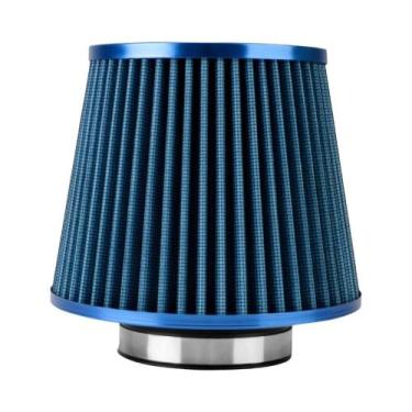 Imagem de Filtro De Ar Esportivo De Alta Vazão 76MM Com Malha De Potência Para C