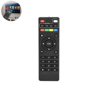 Imagem de Controle Remoto Para TV Box 4K Universal Smart Com Botões Inteligentes