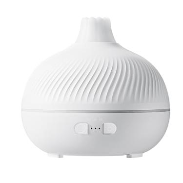 Imagem de FLCPJGV Difusor de óleos Essenciais Elegante de 180ml, Ideal para Apartamentos, Quartos de Estudantes, Salas de Estar, ótima Opção para Presentes, Boca Do Vulcão Branco, Tamanho real