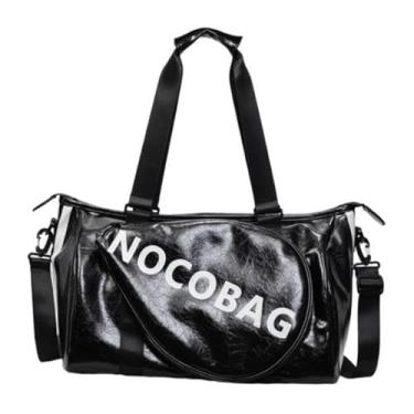 Imagem de Vaveren Bolsa de Ombro para Tênis, Bolsa de Badminton para Jogadores, Zíper Suave, Grande Capacidade, Leve, Preto