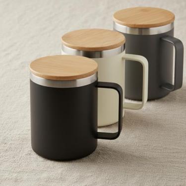 Imagem de Caneca Térmica Elegance Bamboo 400ml