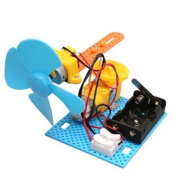 Imagem de Ventilador oscilante Science Kit DIY para crianças com mais de 8 anos 