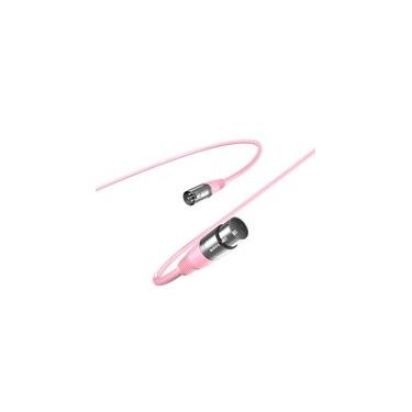 Imagem de Cabo de Microfone Fifine L9, XLR Macho para Fêmea, 1.8m, Rosa - L9CP