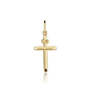 Imagem de Pingente Cruz Crucifixo em Ouro 18k INRI 22mm - ARKHA18 JOIAS