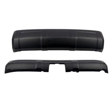 Imagem de Estilo de carro preto fosco painel de sanefa inferior dianteiro e traseiro substituições para Toyota 4Runner TRD PRO OFF ROAD 2014-2023