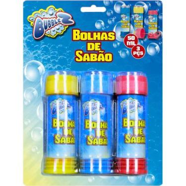 Imagem de Kit bolha de sabão bubblez 3 peças - batiki 90697