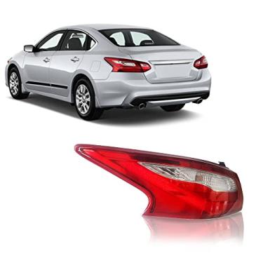 Imagem de PartsFlow Luz traseira do lado do motorista externo para Nissan Altima NI2804106 2016 2017 2018