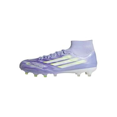 Imagem de adidas Tênis feminino F50 Sparkfusion Pro Firm Artificial Ground, Tom violeta/limão lúcido/roxo, 37