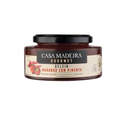 Imagem de Geleia Tradicional de Morango com Pimenta Casa Madeira 240g