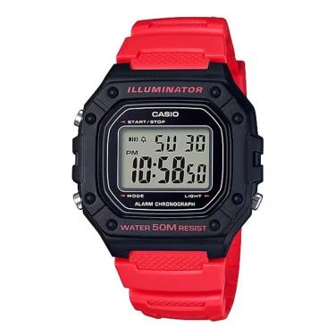 Imagem de Relógio Casio Standard W-218h-4bvdf Vermelho