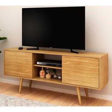 Imagem de Rack Para Tv 55'' 2 Portas R1464 Natural Natural
