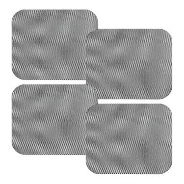 Imagem de Tuxihapp 4 peças de para-sol para janela lateral do carro - película aderente estática lavável reutilizável para janela de carro bloco de raios UV e brilho térmico - protetor de privacidade para a