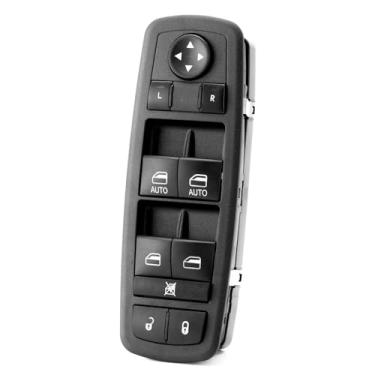 Imagem de Interruptor de janela Master Power para Dodge Durango Jep Grand Cherokee 2011, 2012, 2012, 2013, 2014, 2014, conjunto de botões de controle dianteiro esquerdo, 68086693AC 68086693AD 68086693AE (3 + 8