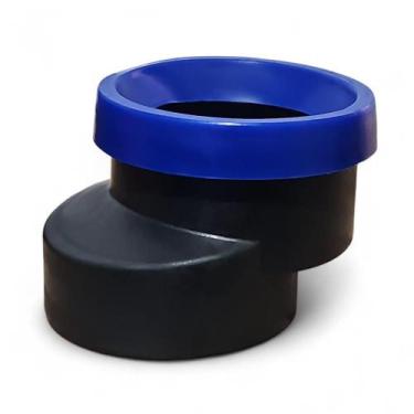 Imagem de Bolsa Vaso Sanitário Deslocamento Adaptador Com Anel 100Mm - Deplasti